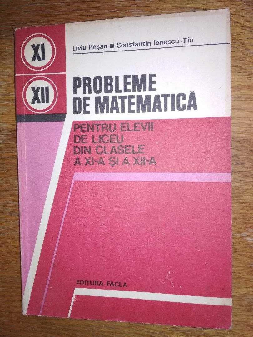 Culegere probleme matematica pt licee Autori Stamate, Stoian/tr.gratis