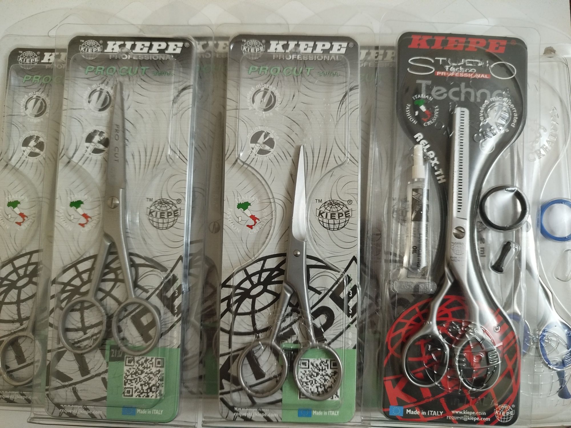 Ножницы KIEPE, Jaguar, Zaza made in Italy
