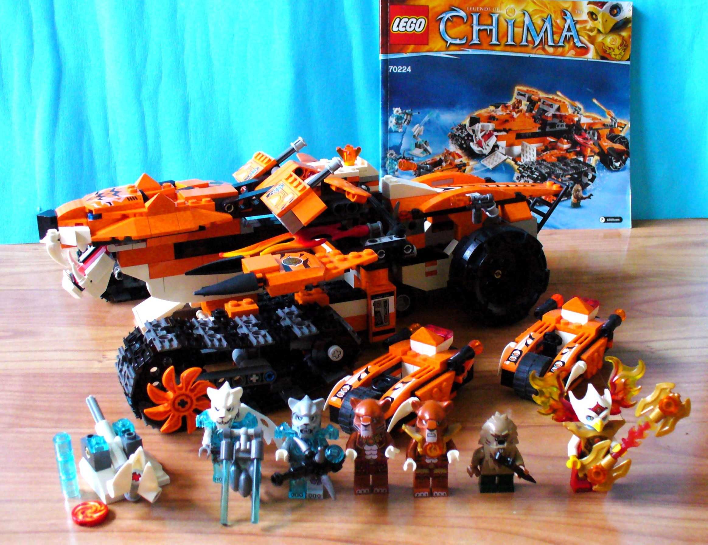 LEGO Legends of Chima 70001,70224, 70143