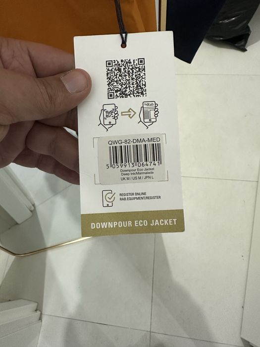 Geaca rab noua cu eticheta