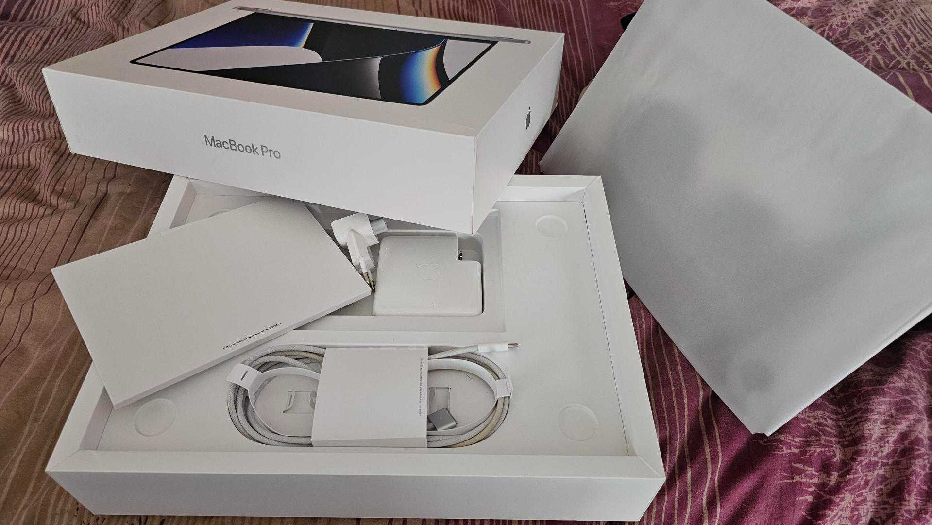 MacBook Pro 14" (A2442, 2021) – M1 Max,  64 GB RAM, 1 TB SSD
