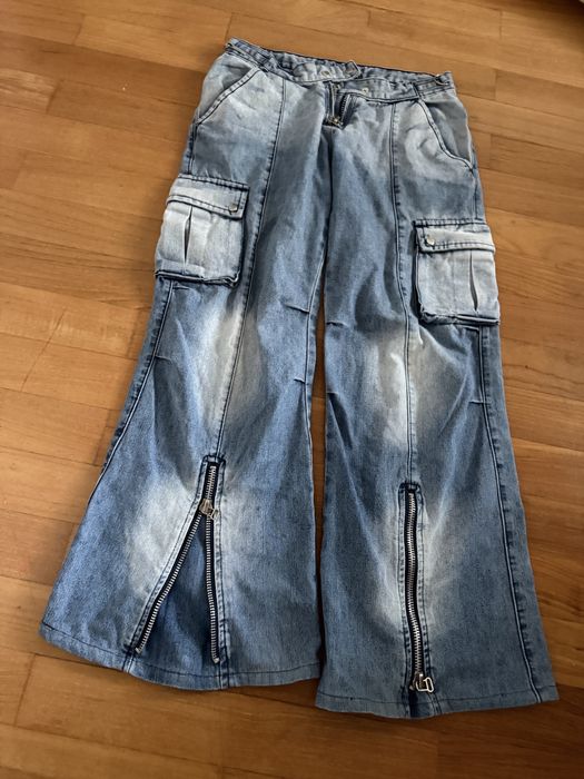 Blugi cargo model Miss Sixty, superbi, marime s