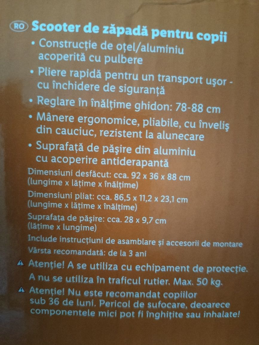 Trotineta pentru zăpadă