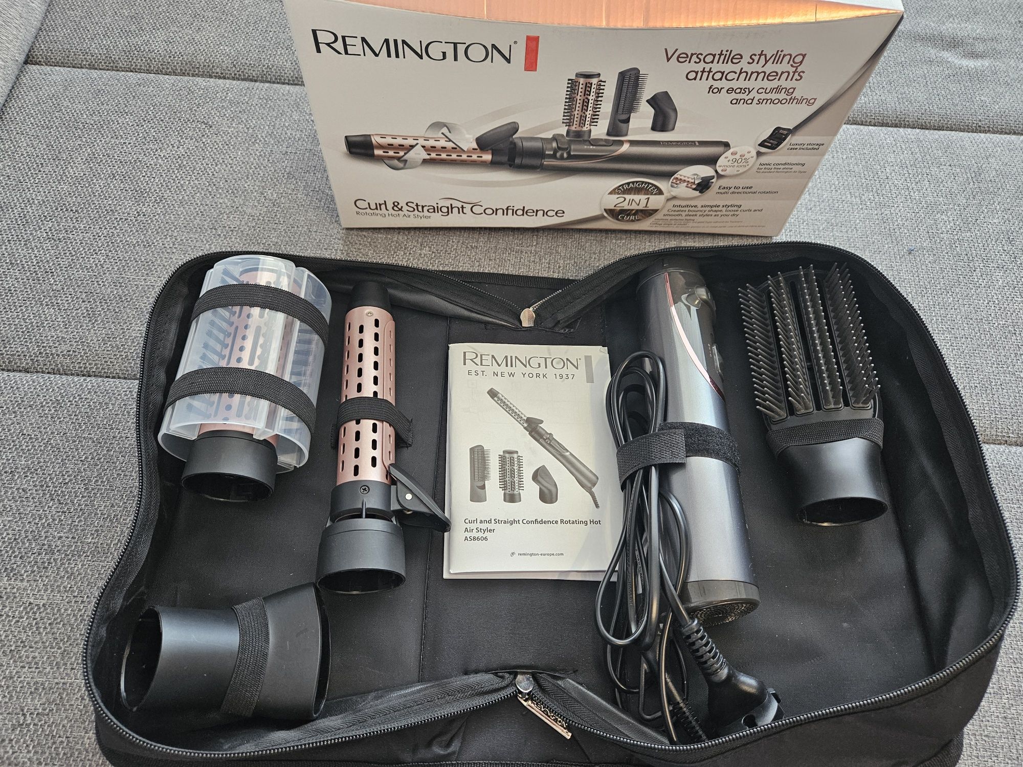 Сешоар/маша Remington curl and straight confidence AS8606