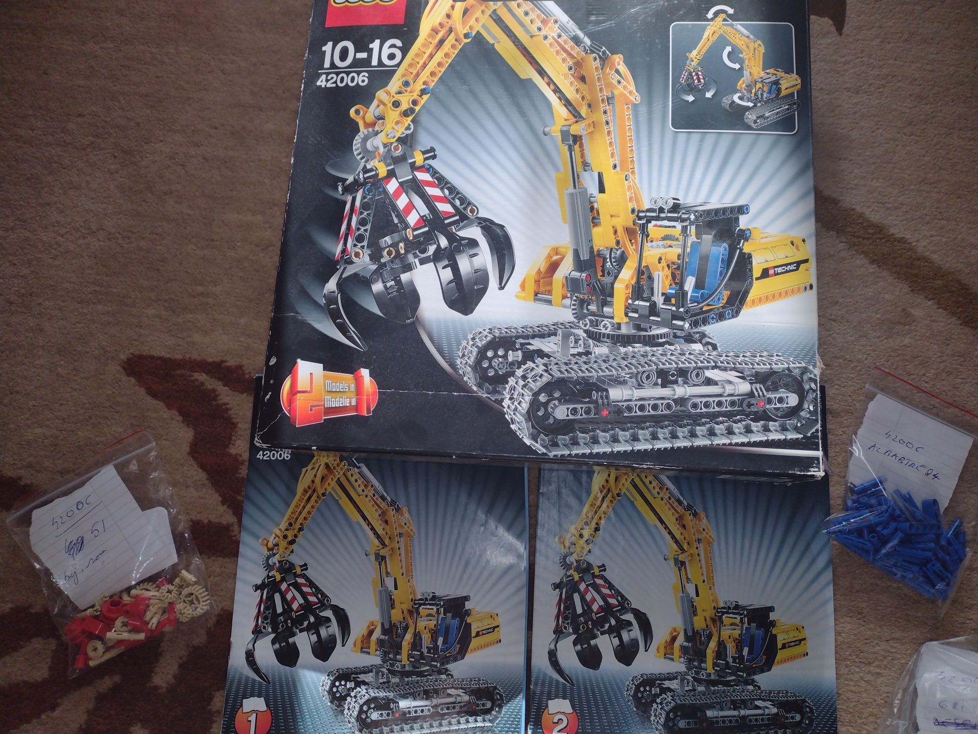 Lego Technic 42006 an apariție 2013 Excavator