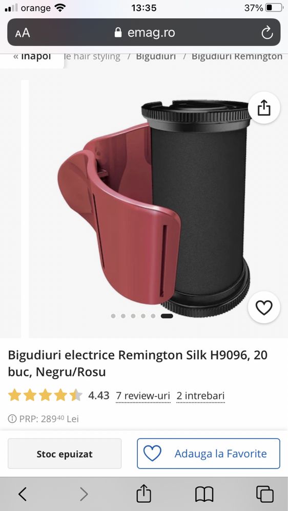 Bigudiuri electrice, marca Remington