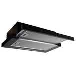 Hota incorporabila Floria ZLN-3680NG, 420 m3/h, 2 motoare, Negru