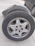 Set 4 jante R15 5x114,3 cu anvelope de vara pentru Hiunday.