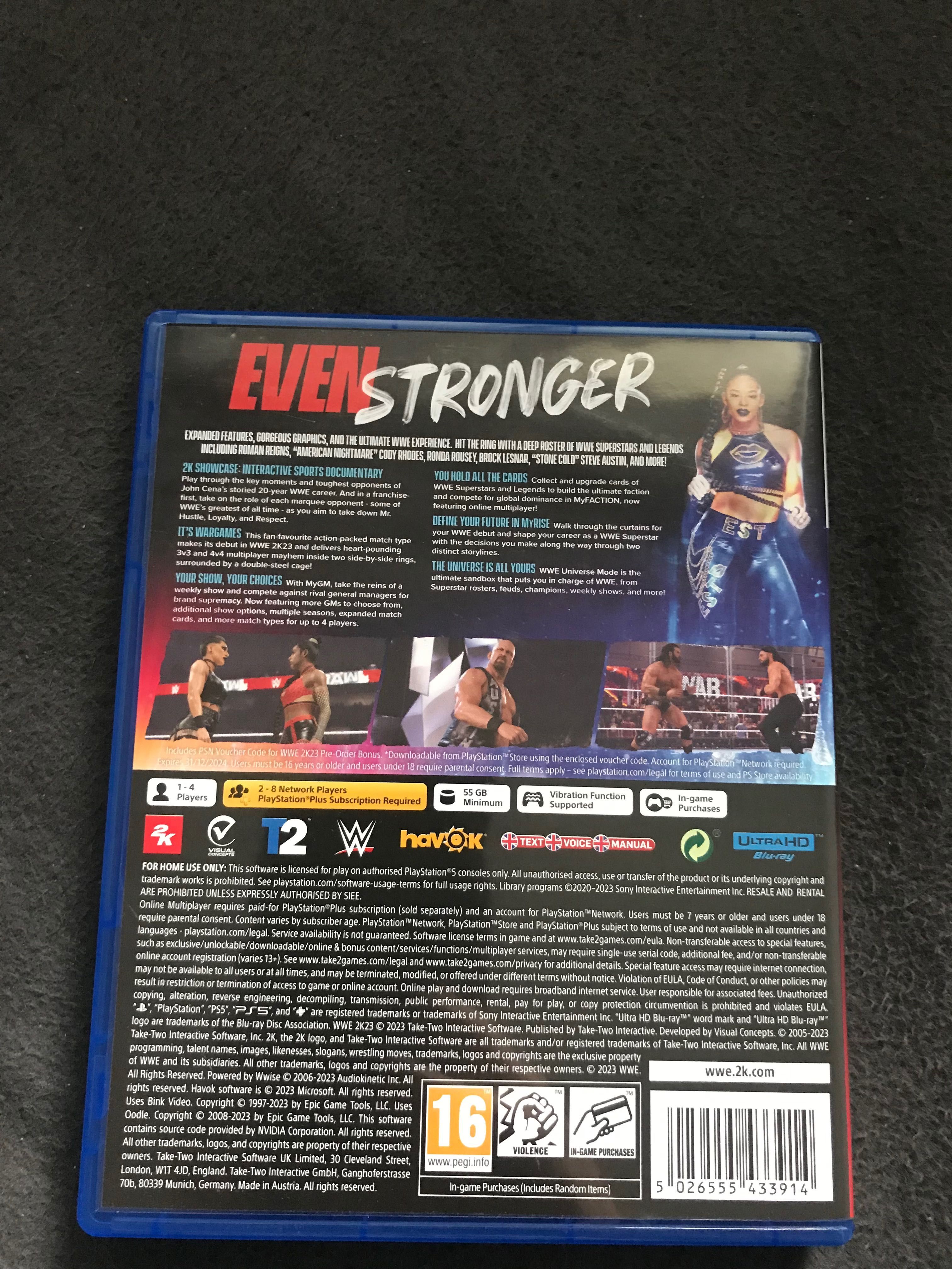 WWE2K23 PS5 Игра