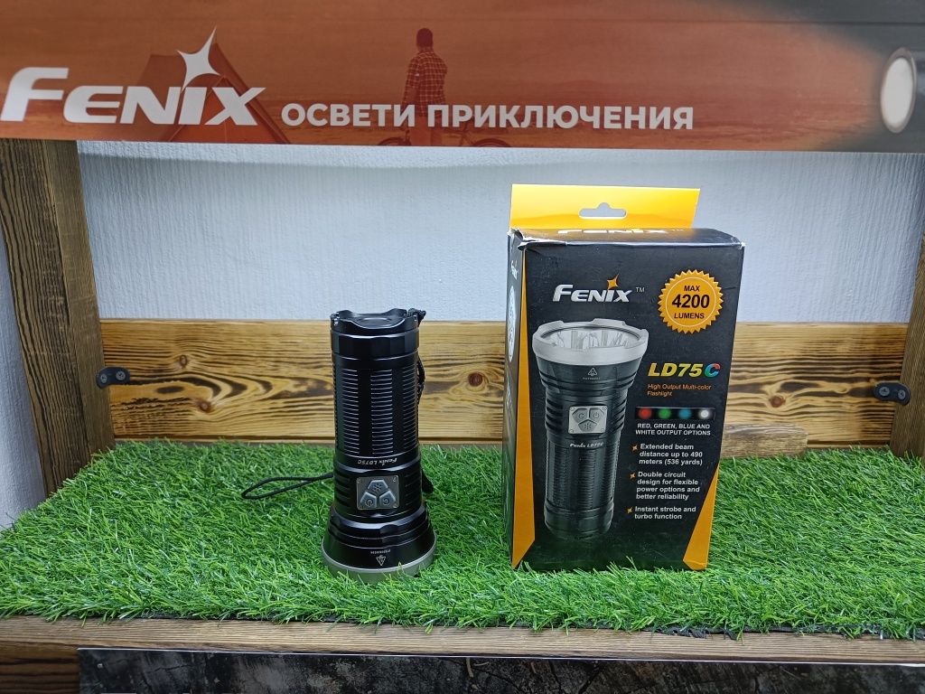 Фонарь поисковый Fenix LD75C