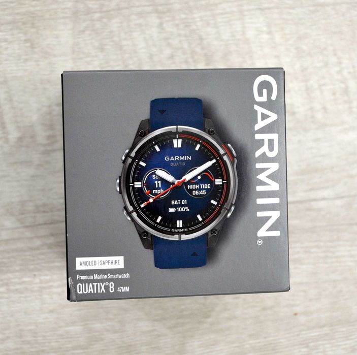 Garmin quatix 8 sapphire amoled 47 мм - спортивные часы с GPS