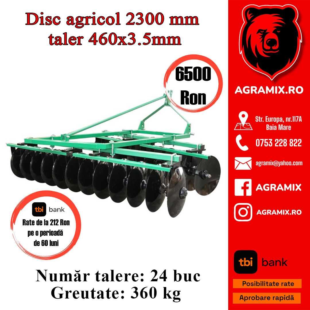 Disc purtat NOU agricol gama VVM 1.5-2.3 m agramix