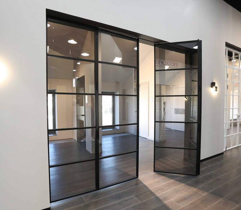 Перегородки и двери в стиле loft