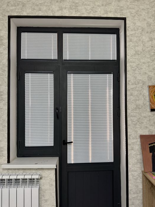 Jalyuzi akfa romlar uchun plise kombo optom 2025