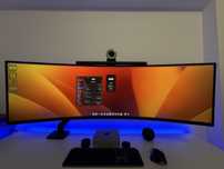 Sistem desktop Mac Mini M2 + Monitor Samsung Ultrawide 49inch