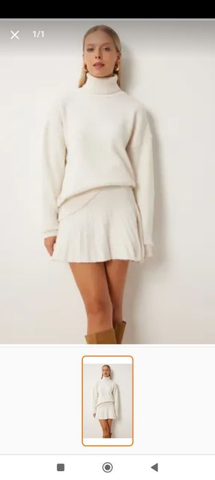 Compleu 2 piese fusta și bluza