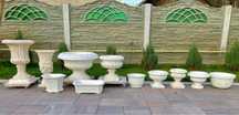 Ghivece flori ornamentale de exterior (Praf de marmura sau beton)