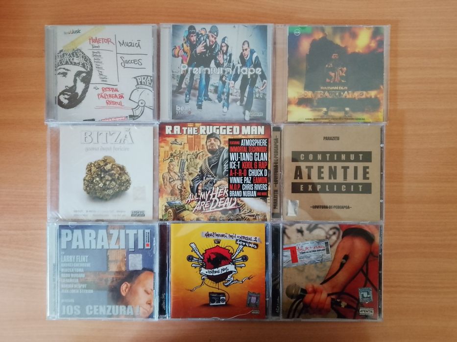 Albume CD-Rap/Hip-Hop romanesc/american-Parazitii/Bitza/Ad Litteram
