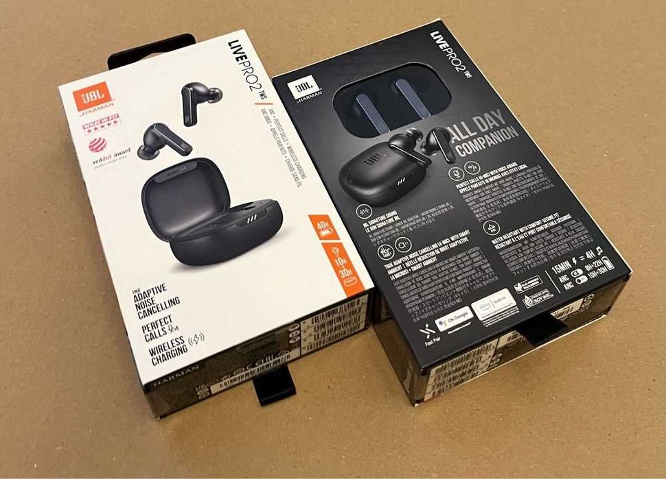 Casti wireless jbl live pro 2 (sigilate cu garanție)