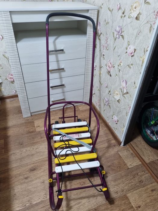 Сани детские с колесами