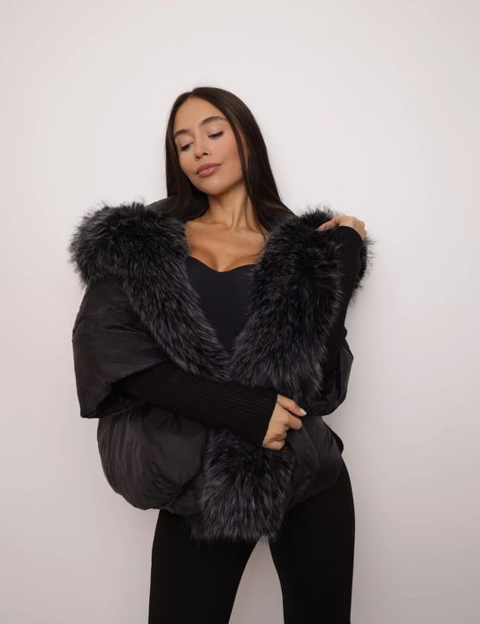 Дамско зимно яке с пух