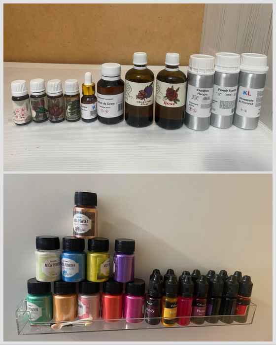 Kit complet lumanari parfumate
