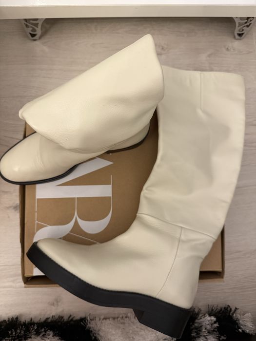 Cizme piele Zara