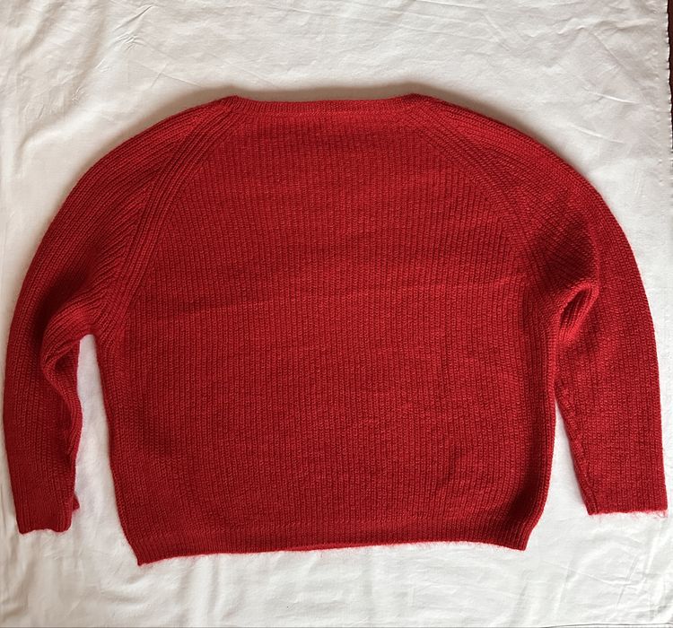 Pulover mohair rosu,dama,Weekend Max Mara,marime L