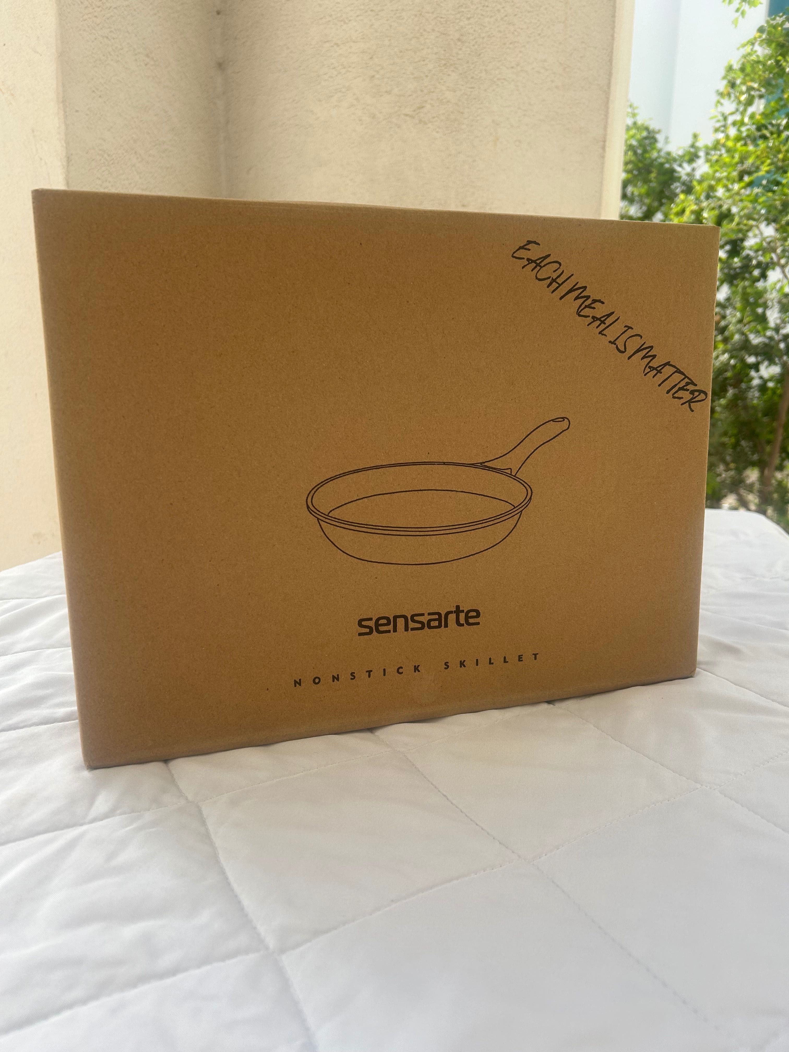 Гранитная крошка сковородка Sensarte
