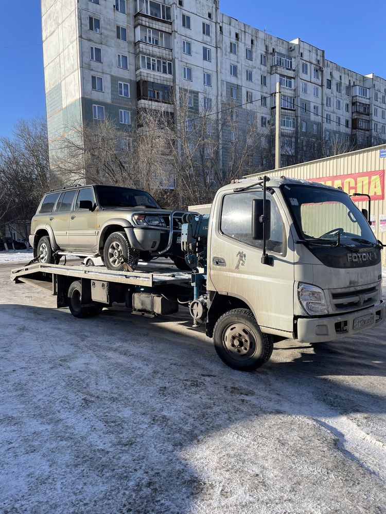 Услуги эвакуатора-манипулятора в Караганде