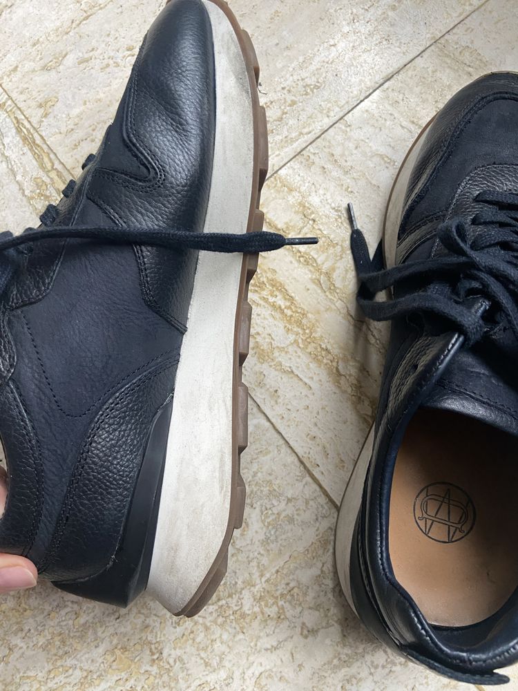 Pantofi cu siret Massimo Dutti