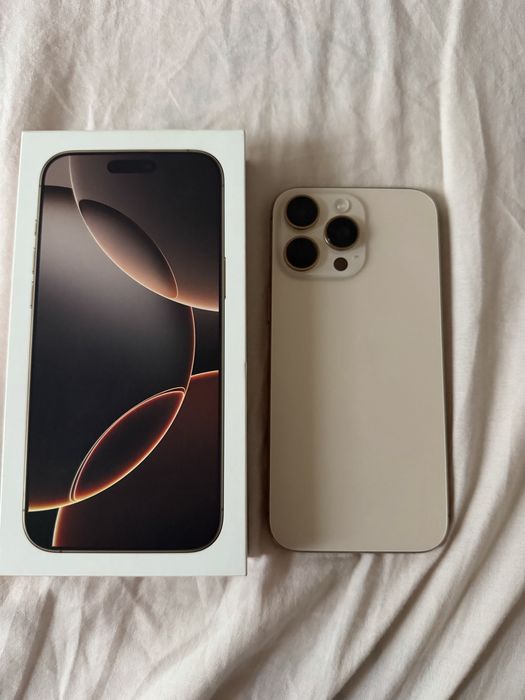 Iphone 16 Pro Max, 256 gb, Desert Titanium