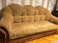 Холна гарнитура- диван с футьойли