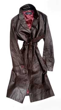 Trench piele Japan Noüe-Rue