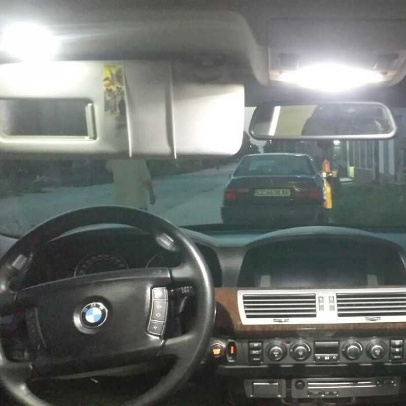 BMW E65 E66 F01 LED интериор комплект Canbus 3г ГАРАНЦИЯ