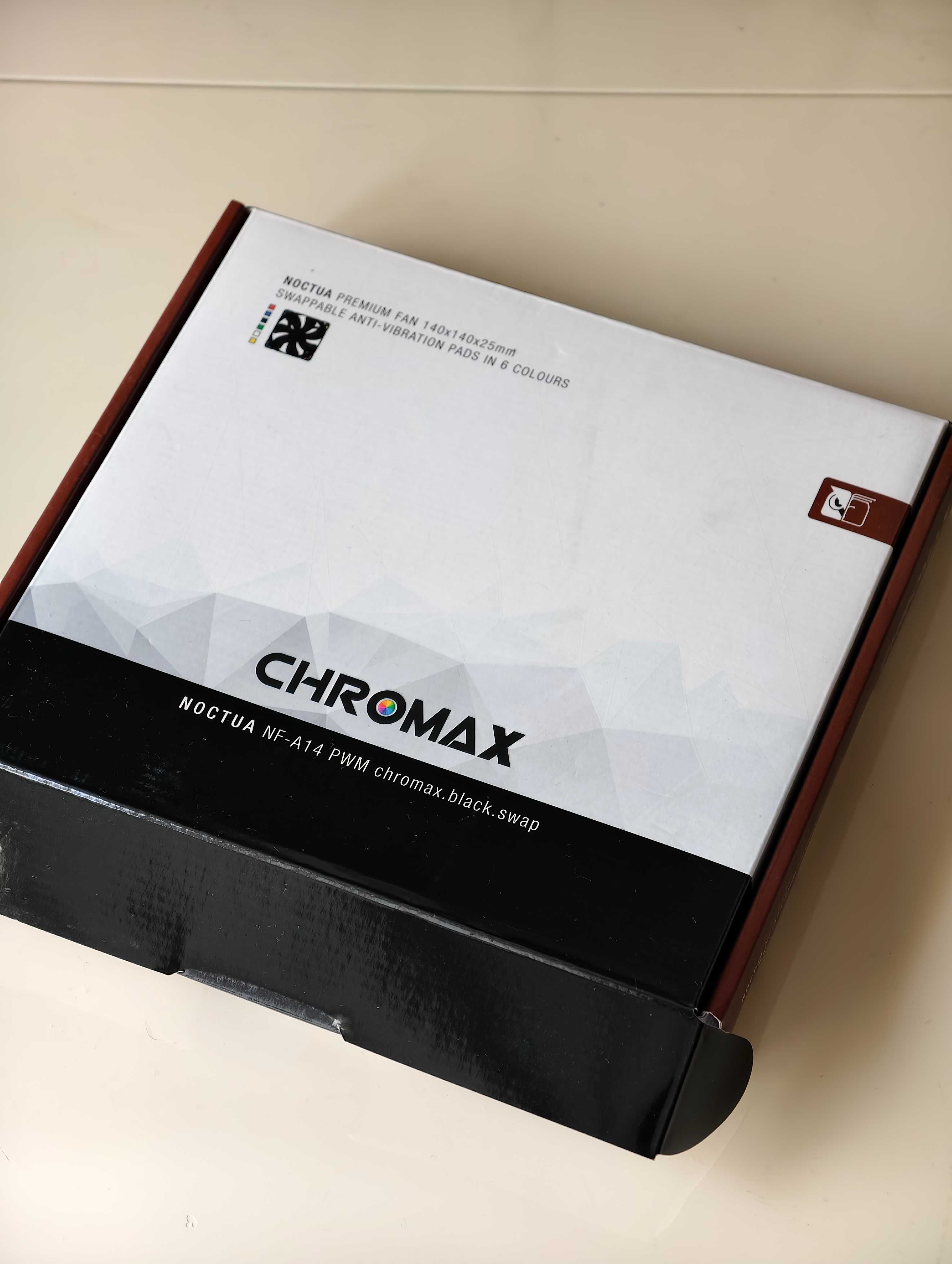 Noctua NF-A14 PWM Chromax 140 мм корпус вентилятор
