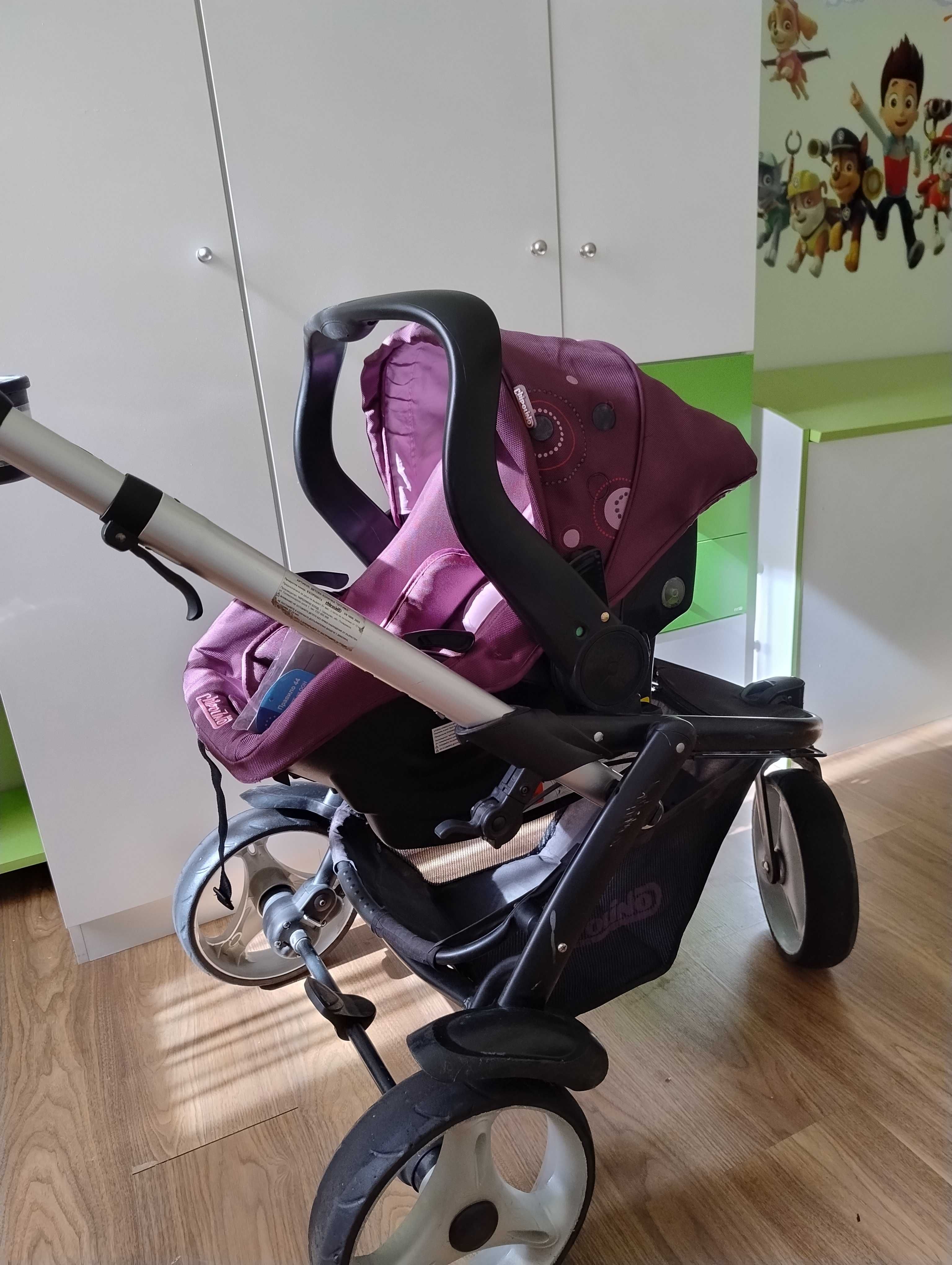 Детска количка+ столче за новородено Chipolino Optima