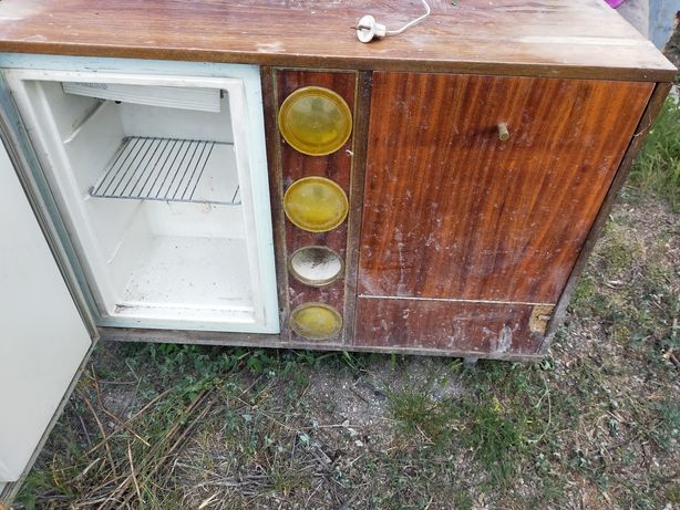 Антиквариат барный холодильник