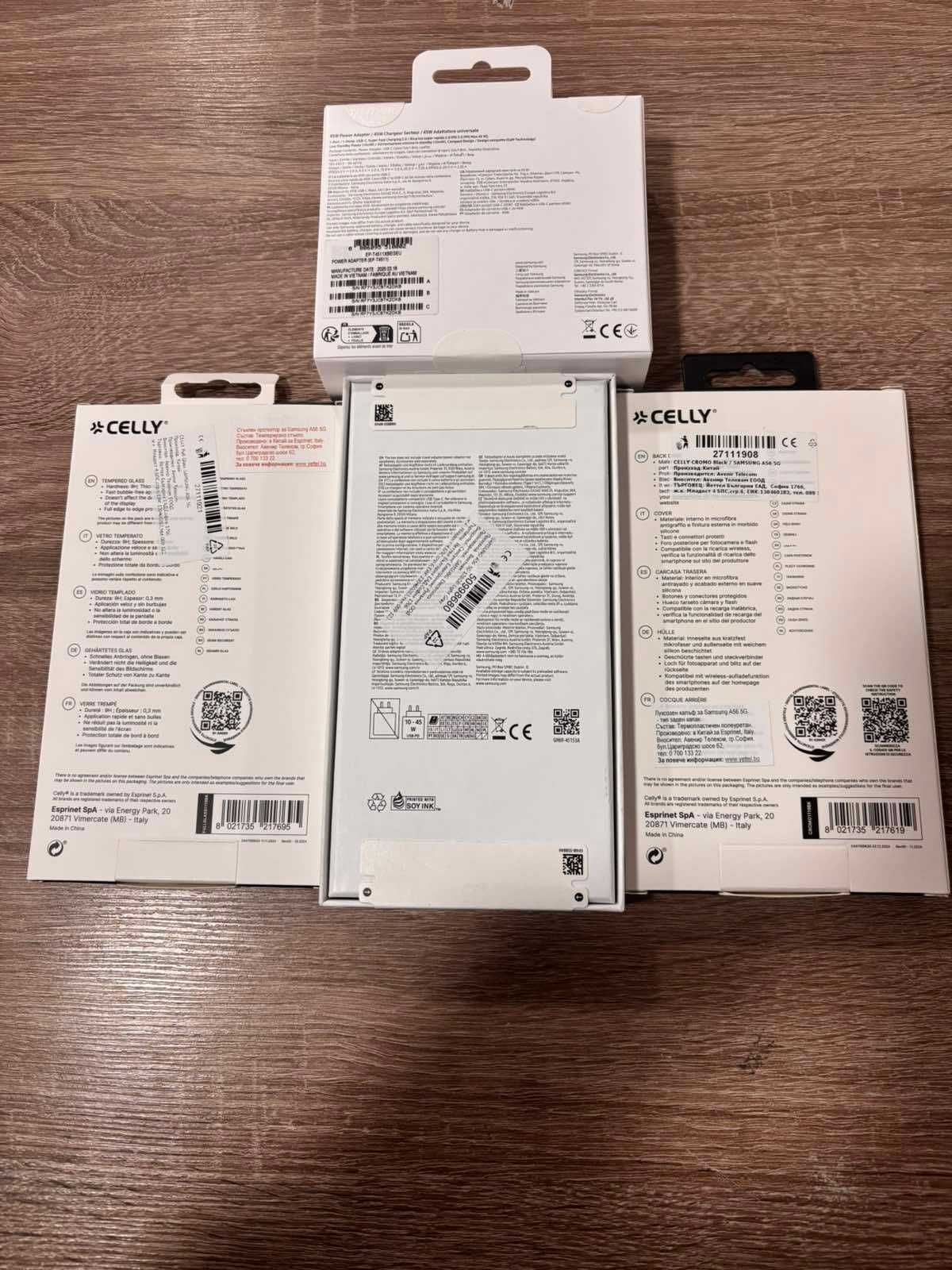 Samsung Galaxy A56 5G 128GB 8GB RAM Чисто Нов + аксесоари