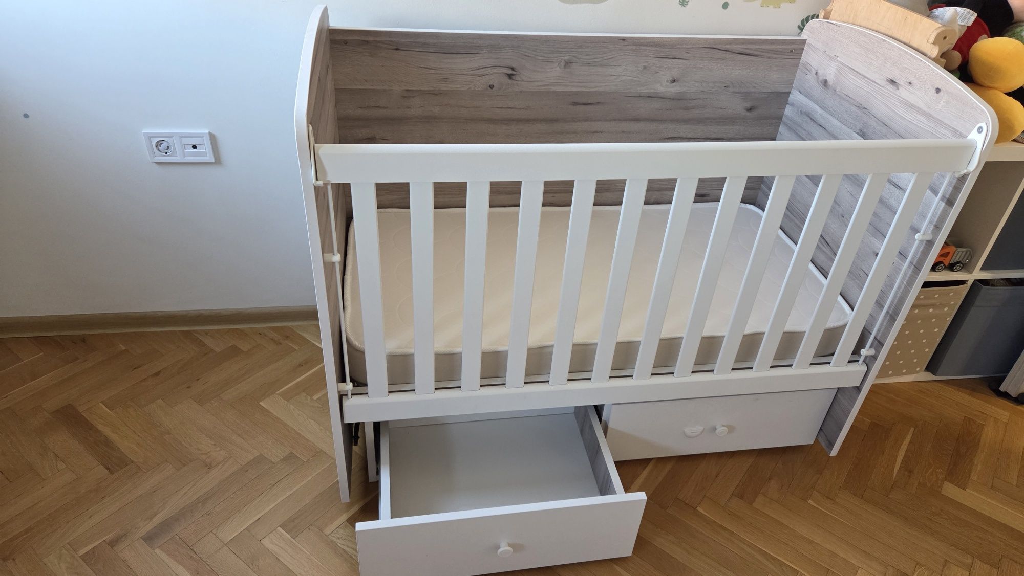 Бебешка кошара с матрак
