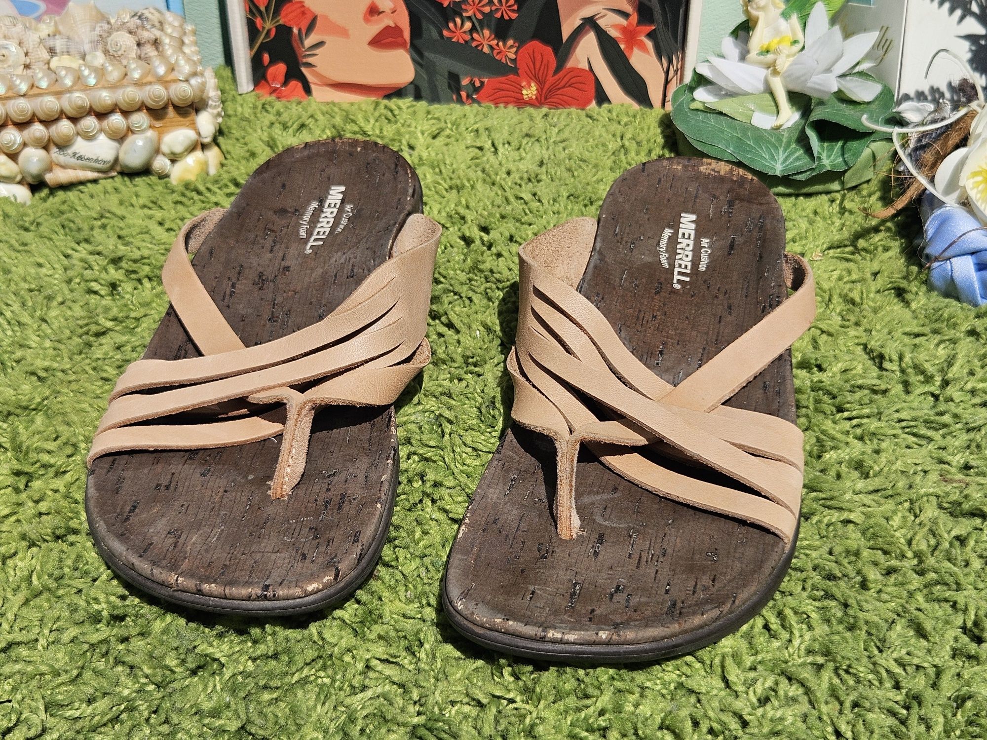Merrell чехли естествена кожа N38