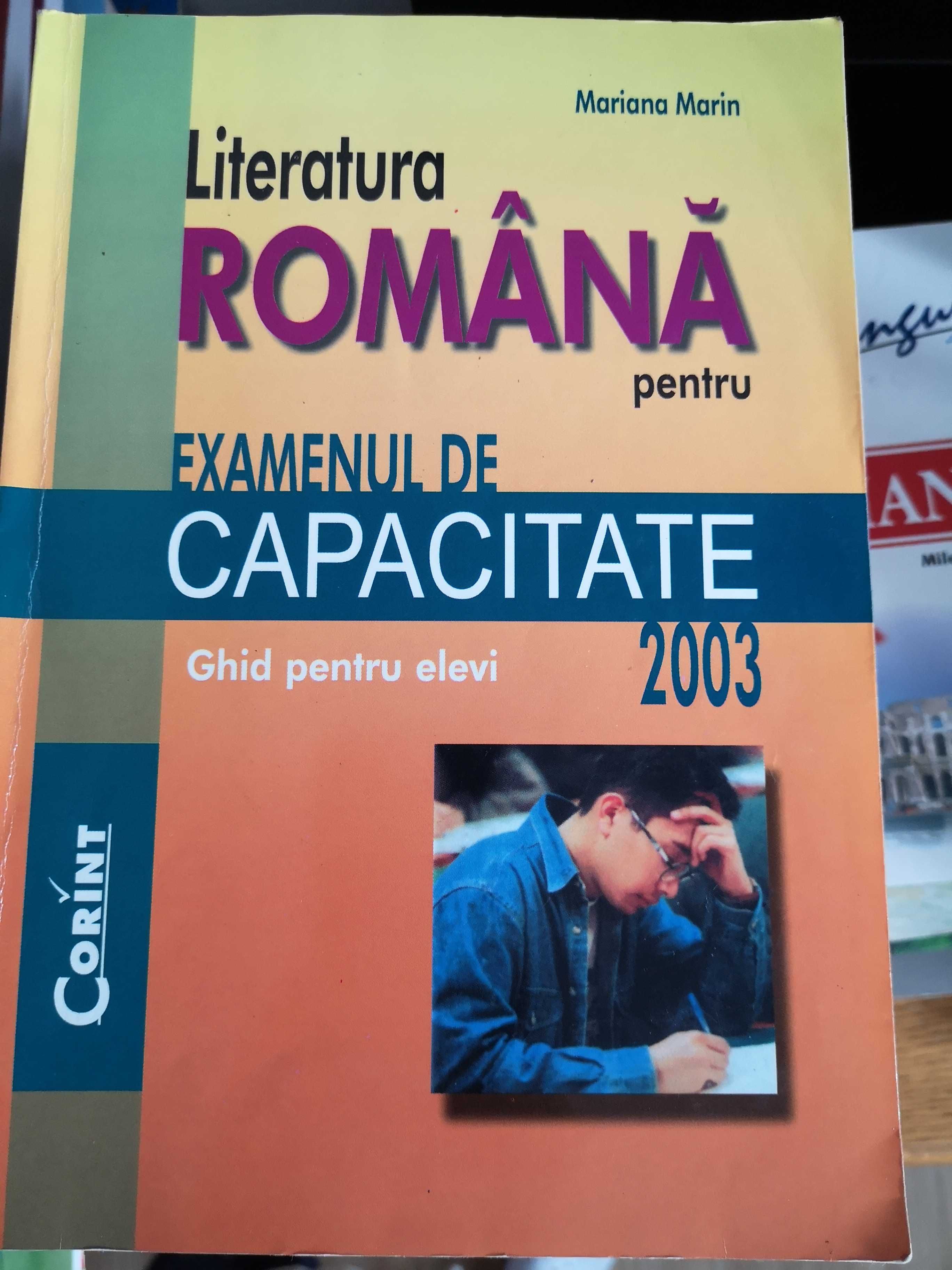 Literatura Romana pentru Examenul de Capacitate