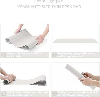 Mouse Pad piele intoarsa anti-alunecare suport protectie masa farfurie