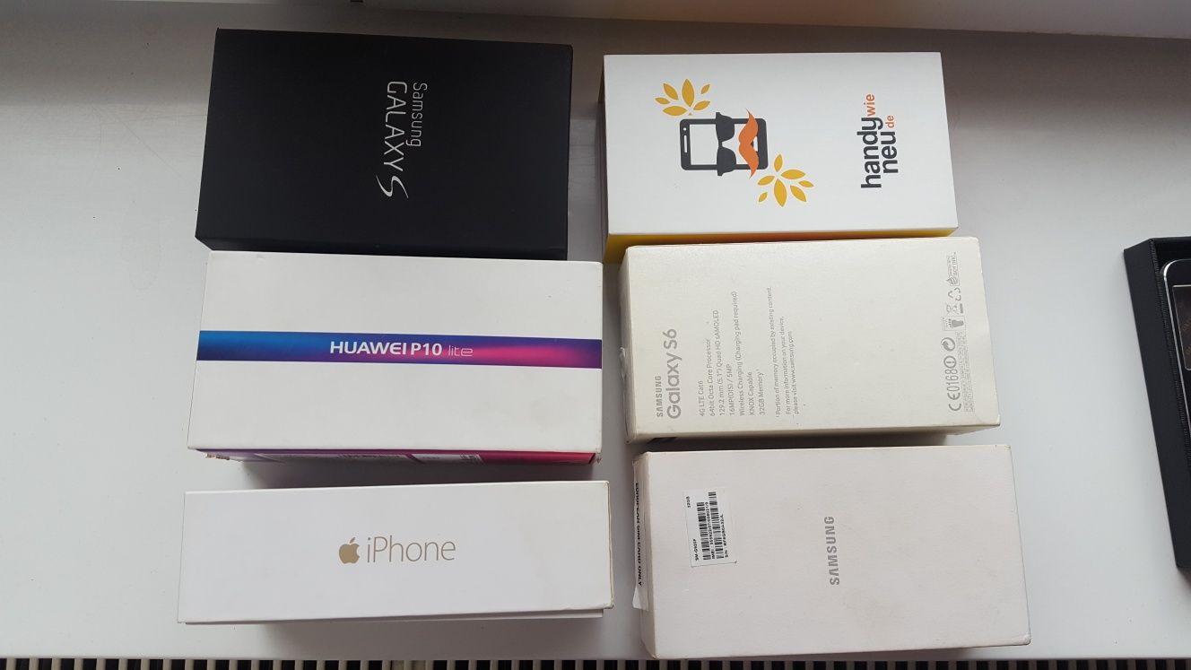 Cutii noi telefoane Samsung S3, S3 Neo, S6, S7, S8,S8+,S20, lpfone Hua