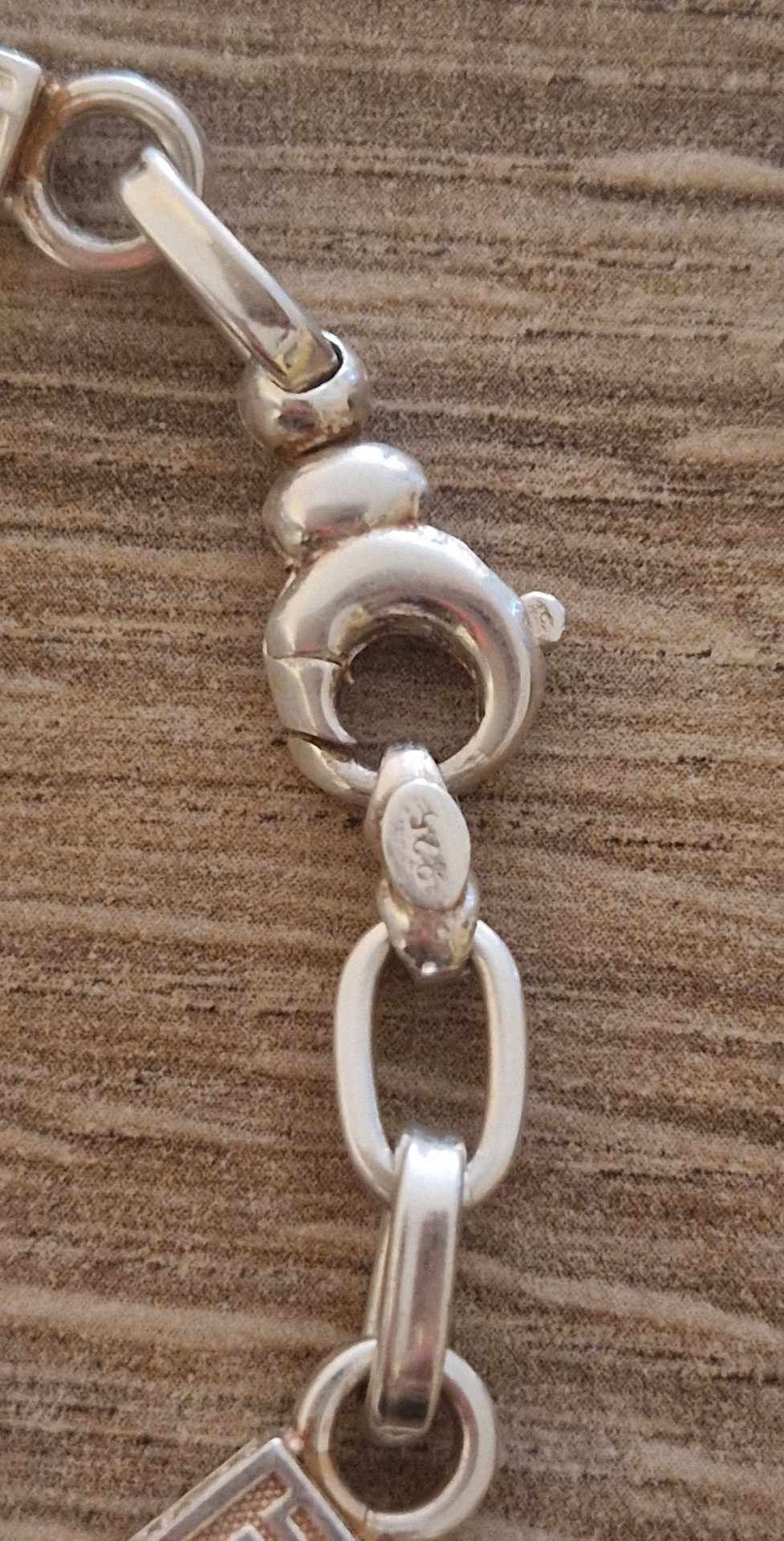 Сребърна гривна, проба 925