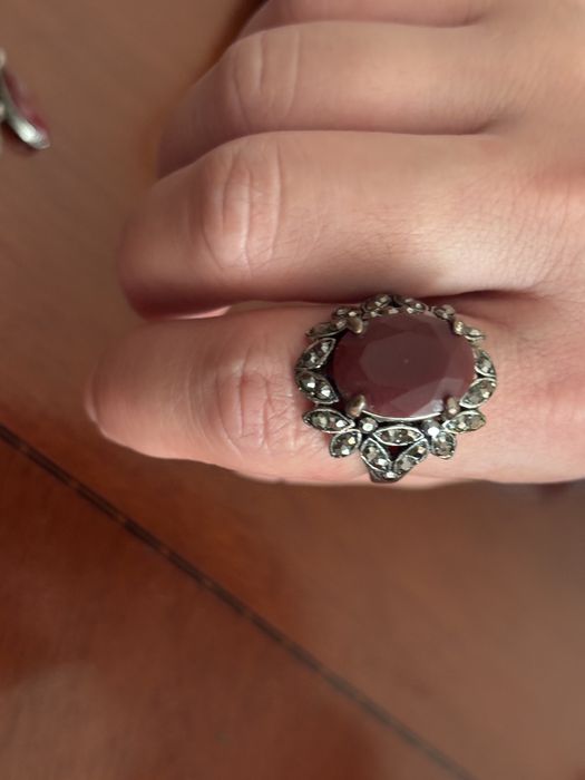 Красивая бижутерия размер кольца 18-19