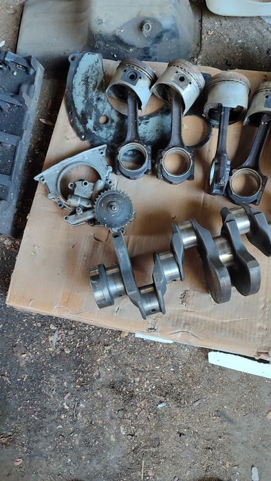 запчасти б/у на двигатель 4G54