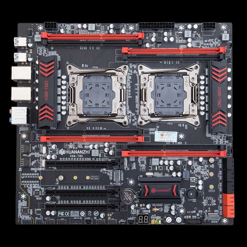Компьютер X99-T8D + 2x2678v3 (unlocked) + 32GB RAM (в сборе)