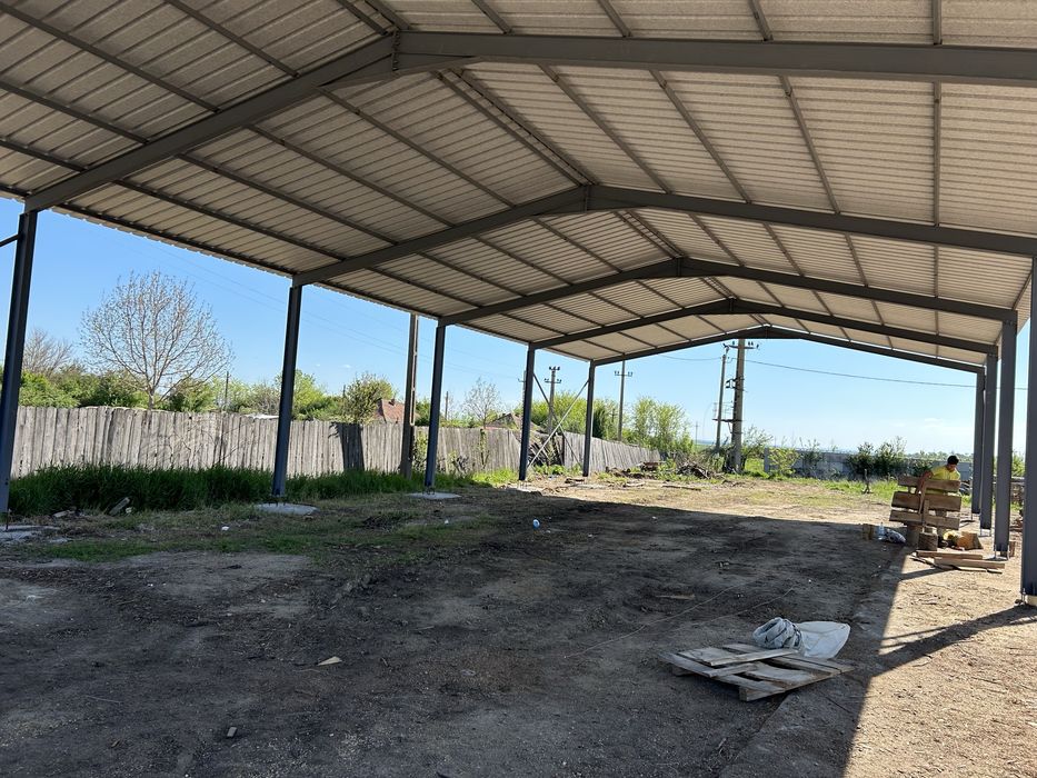 Structuri metalice pentru saivane