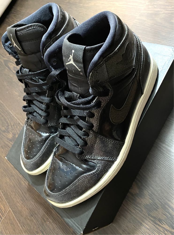 2016 Air Jordan 1 Retro High 'Black Patent OG